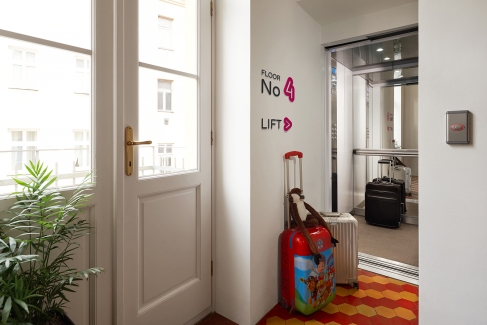 Lobby, office and lift 2
